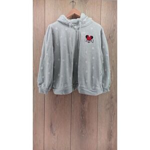 Disney Minnie Mouse Polka Dot Zip Hoodie – Women's 1X